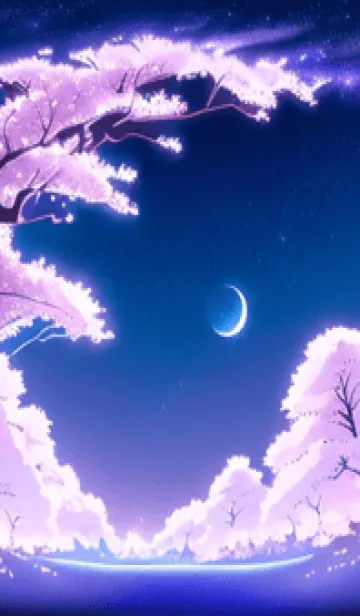 [LINE着せ替え] 冬のサクラ #BJHaR01。の画像1