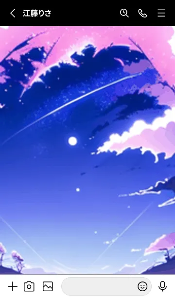 [LINE着せ替え] 冬のサクラ #BJHaR011。の画像2