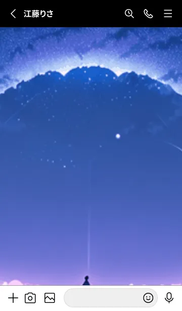 [LINE着せ替え] 冬のサクラ #BJHaR07。の画像2