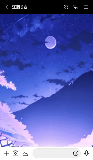 [LINE着せ替え] 冬のサクラ #BJHaR015。の画像2