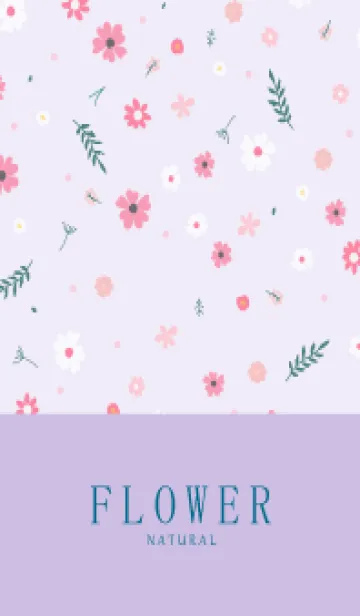 FLOWER PURPLE -NATURAL- 45の着せ替えメイン画像
