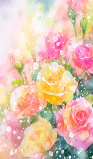 [LINE着せ替え] 薔薇(バラ)の花の着せかえ(R1896)の画像1