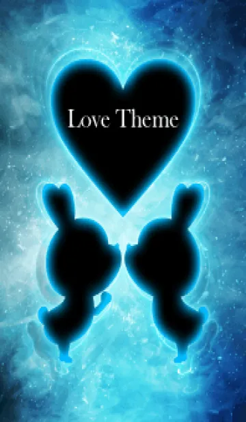 [LINE着せ替え] LOVE THEME Glowing.の画像1