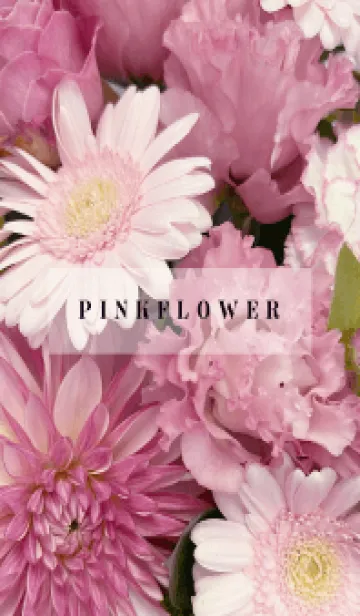 [LINE着せ替え] PINK FLOWER -NATURAL-66の画像1