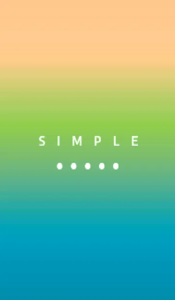 [LINE着せ替え] シンプル ミニドット グラデーション 13の画像1