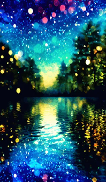 [LINE着せ替え] 穏やかな夜景の着せかえ/14の画像1