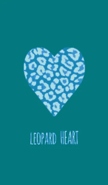 [LINE着せ替え] レオパード ハート 249の画像1