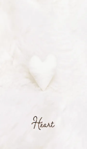 [LINE着せ替え] brown♡あったかハート03_1の画像1