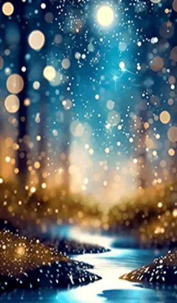 [LINE着せ替え] 穏やかな夜景の着せかえ/8の画像1