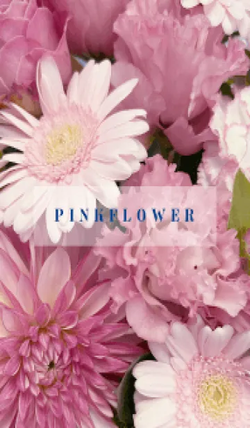 [LINE着せ替え] PINK FLOWER -NATURAL-67の画像1