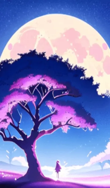 [LINE着せ替え] 冬のサクラ #BKHH07。の画像1