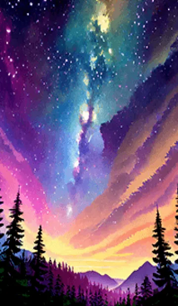 [LINE着せ替え] 穏やかな夜景の着せかえ/4の画像1