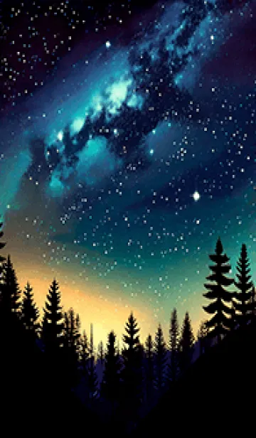 [LINE着せ替え] 穏やかな夜景の着せかえ/3の画像1