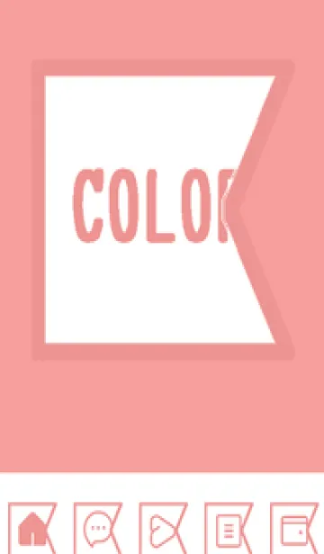 [LINE着せ替え] red color O46の画像1