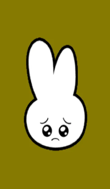 [LINE着せ替え] ぴえん うさぎ 163の画像1