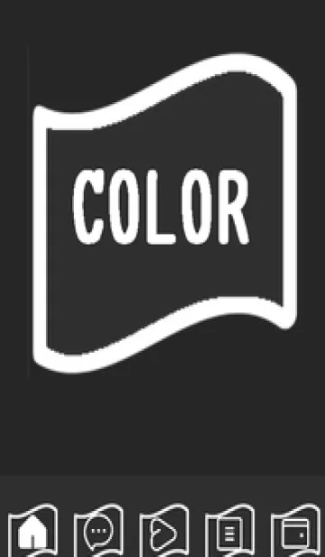 [LINE着せ替え] bw color P47の画像1