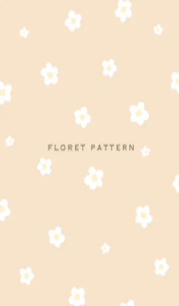 [LINE着せ替え] Floret Pattern - VSC 07-04の画像1