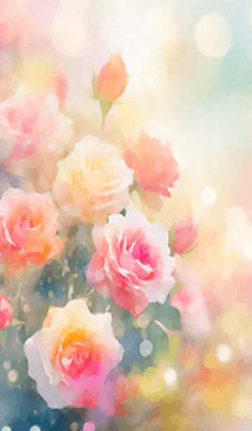 [LINE着せ替え] 薔薇(バラ)の花の着せかえ(R1953)の画像1