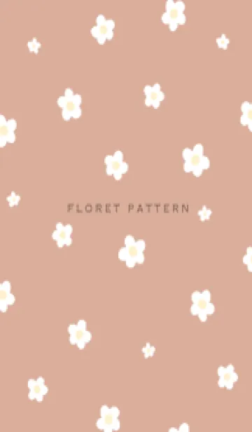 [LINE着せ替え] Floret Pattern - VSC 07-05の画像1