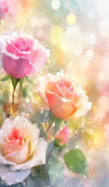 [LINE着せ替え] 薔薇(バラ)の花の着せかえ(R1949)の画像1