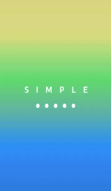 [LINE着せ替え] シンプル ミニドット グラデーション 14の画像1