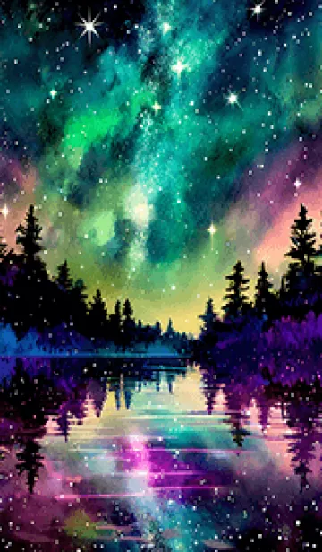 [LINE着せ替え] 穏やかな夜景の着せかえ/39の画像1