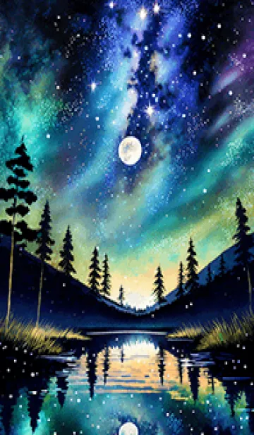 [LINE着せ替え] 穏やかな夜景の着せかえ/42の画像1