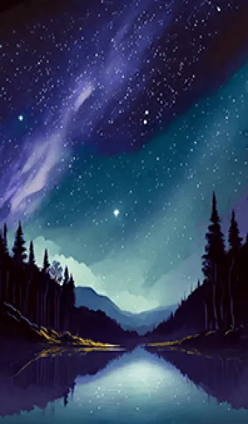 [LINE着せ替え] 穏やかな夜景の着せかえ/48の画像1