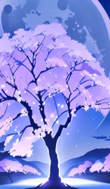 [LINE着せ替え] 冬のサクラ #BLHG019。の画像1