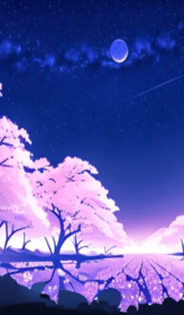 [LINE着せ替え] 冬のサクラ #BLHG018。の画像1