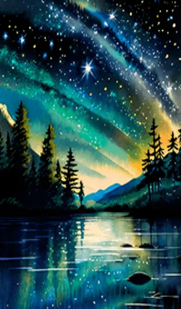 [LINE着せ替え] 穏やかな夜景の着せかえ/52の画像1