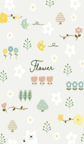 [LINE着せ替え] green春を待つ花07_1の画像1