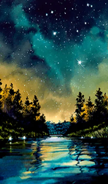 [LINE着せ替え] 穏やかな夜景の着せかえ/57の画像1