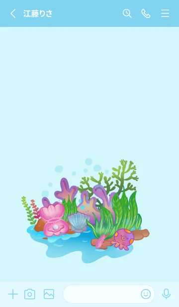 [LINE着せ替え] group of marineの画像2