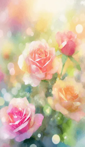 [LINE着せ替え] 薔薇(バラ)の花の着せかえ(R1973)の画像1