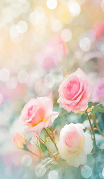 [LINE着せ替え] 薔薇(バラ)の花の着せかえ(R1974)の画像1