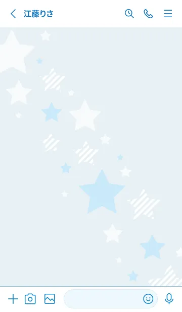 [LINE着せ替え] 星 おしゃれ30の画像2