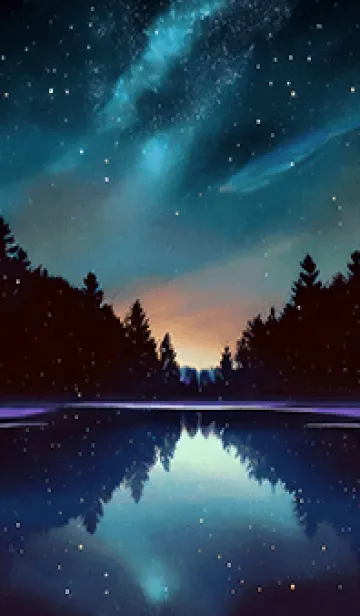 [LINE着せ替え] 穏やかな夜景の着せかえ/69の画像1