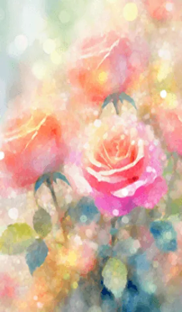 [LINE着せ替え] 薔薇(バラ)の花の着せかえ(R1985)の画像1