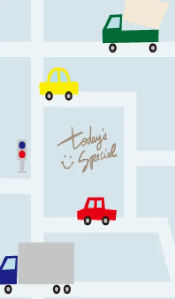 [LINE着せ替え] いろんな車が走る9の画像1