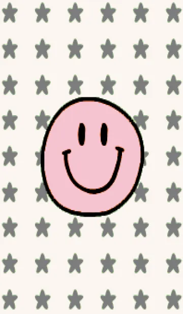 [LINE着せ替え] 手書き スタースマイル 77の画像1