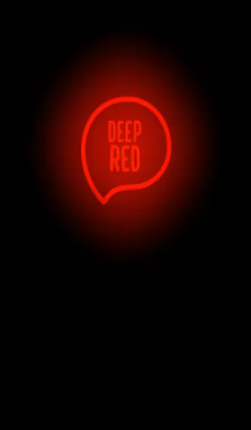 [LINE着せ替え] Deep Red Neon Theme V7 (JP)の画像1