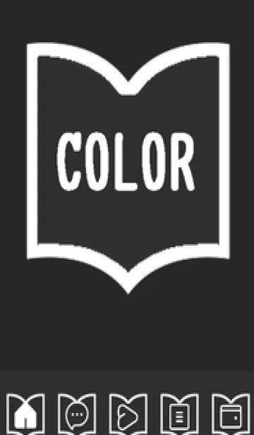 [LINE着せ替え] bw color Q47の画像1