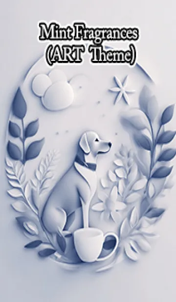 [LINE着せ替え] Mint Fragrance ART Theme313の画像1