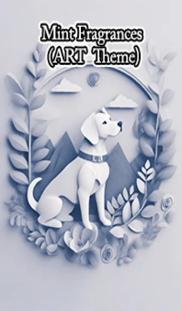 [LINE着せ替え] Mint Fragrance ART Theme315の画像1