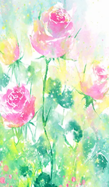 [LINE着せ替え] 薔薇(バラ)の花の着せかえ(R2005)の画像1