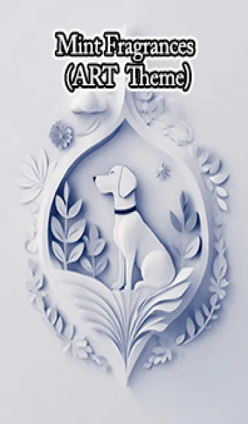 [LINE着せ替え] Mint Fragrance ART Theme320の画像1