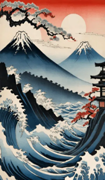 [LINE着せ替え] 浮世絵の風景-昼 29の画像1