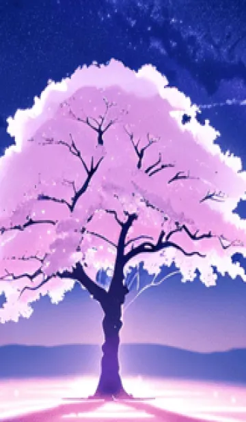 [LINE着せ替え] 冬のサクラ #BMUaZ013。の画像1