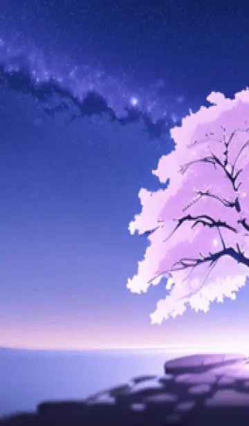 [LINE着せ替え] 冬のサクラ #BMUaZ017。の画像1